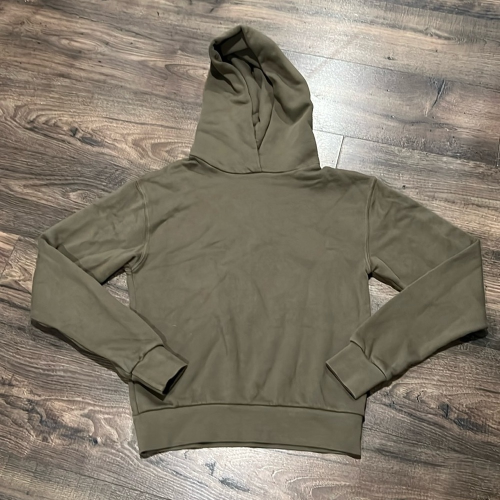 PERFECTWHITETEE HEART HOODIE WOMENS XS COLOR OLIVE